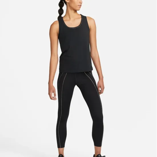 Лосини Nike Yoga High-Waisted 7/8 Metallic Trim DD5772-010
