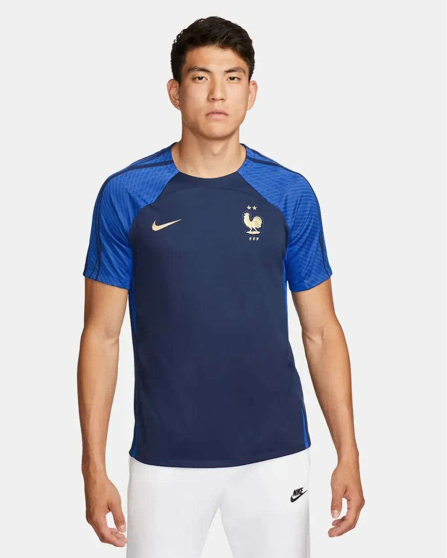 Футболка Nike FFF Strike Dri-FIT Short-Sleeve Football Top DH6444-410
