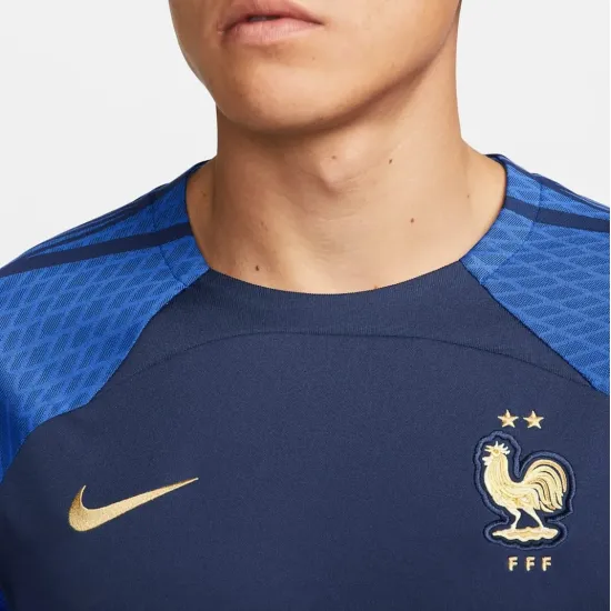 Футболка Nike FFF Strike Dri-FIT Short-Sleeve Football Top DH6444-410