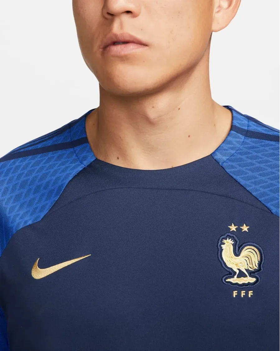 Футболка Nike FFF Strike Dri-FIT Short-Sleeve Football Top DH6444-410