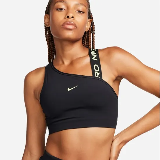 Топ Nike Pro Swoosh Medium-Support Asymmetrical Sports DM0570-011