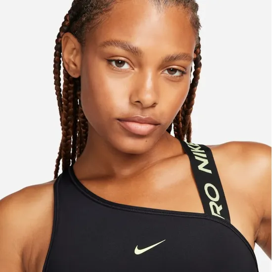 Топ Nike Pro Swoosh Medium-Support Asymmetrical Sports DM0570-011