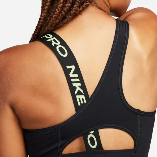 Топ Nike Pro Swoosh Medium-Support Asymmetrical Sports DM0570-011
