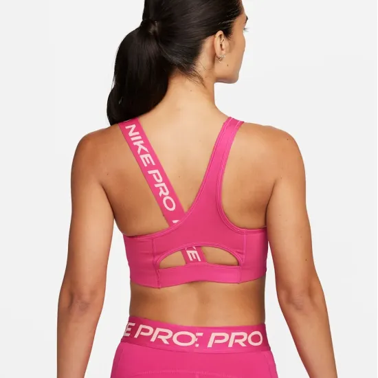 Топ Nike Pro Swoosh Medium-Support Asymmetrical Sports DM0570-615