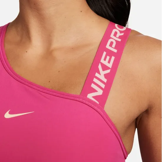 Топ Nike Pro Swoosh Medium-Support Asymmetrical Sports DM0570-615