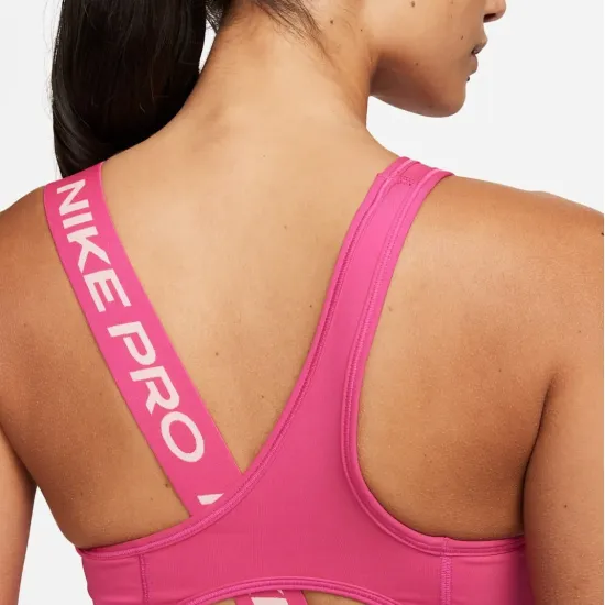 Топ Nike Pro Swoosh Medium-Support Asymmetrical Sports DM0570-615