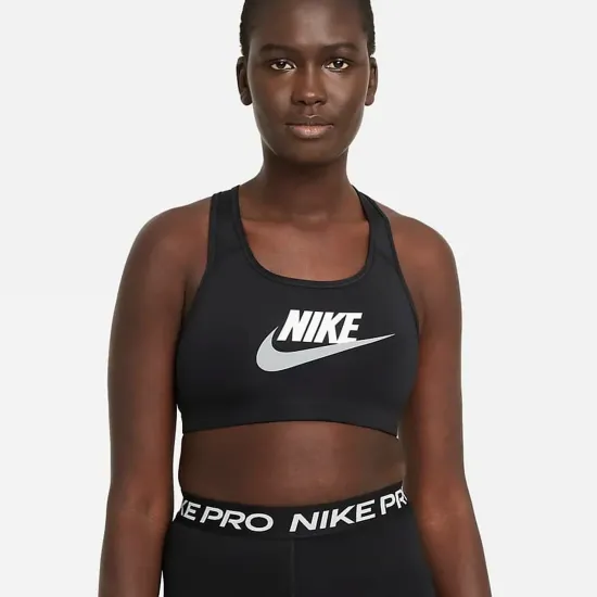 Топ Nike Swoosh Medium-Support Graphic Sports DM0579-010
