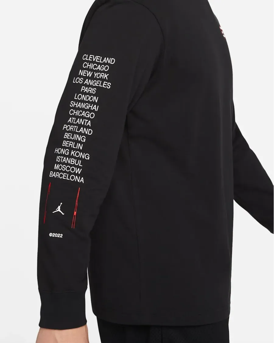Лонгслів Nike Air Jordan Flight Heritage 85 Crew DM0846-010
