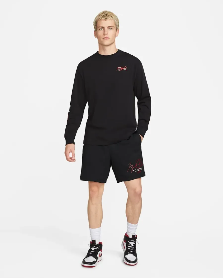 Лонгслів Nike Air Jordan Flight Heritage 85 Crew DM0846-010