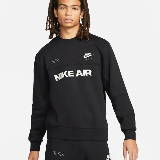 Світшот Nike Air Brushed‑Back Crew DM5207-010
