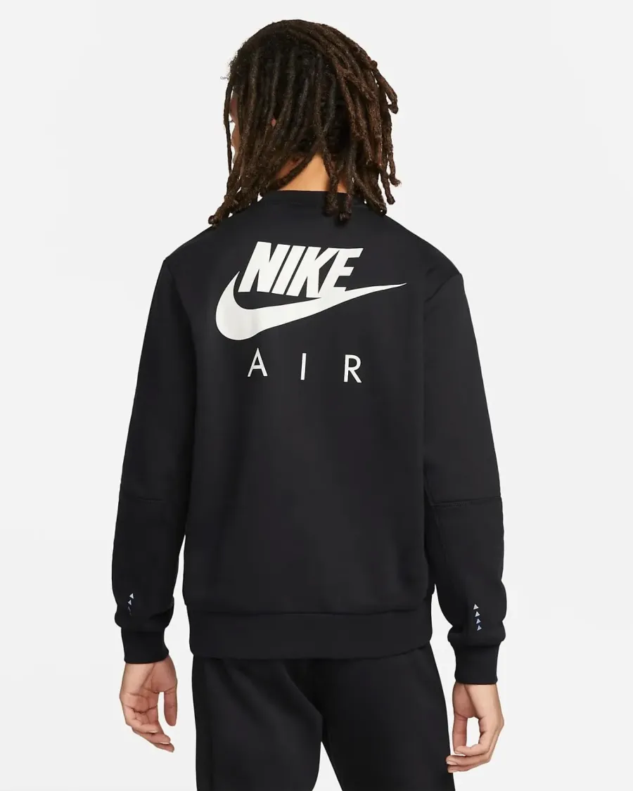 Світшот Nike Air Brushed‑Back Crew DM5207-010