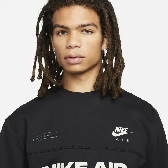 Світшот Nike Air Brushed‑Back Crew DM5207-010