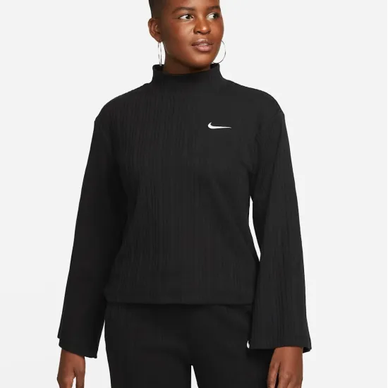 Лонгслів Nike Sportswear Ribbed Jerse DM6399-010