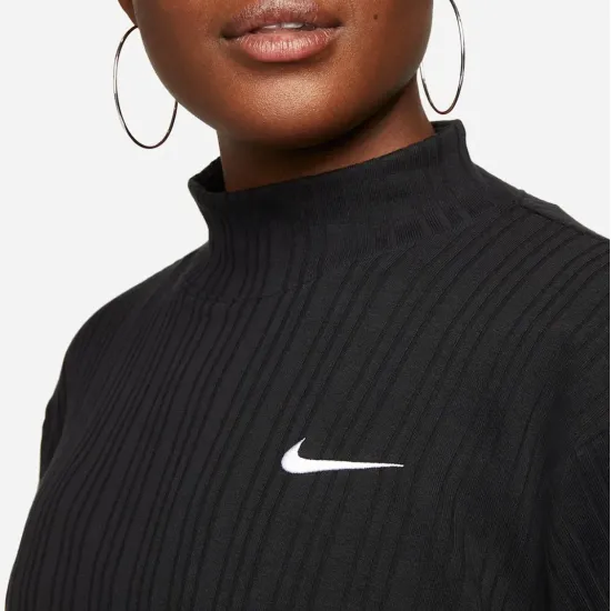 Лонгслів Nike Sportswear Ribbed Jerse DM6399-010