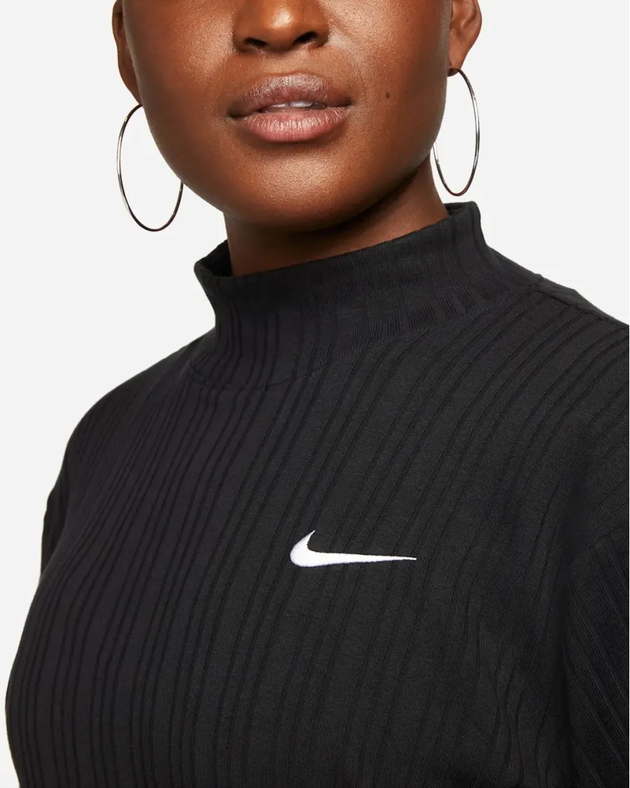 Лонгслів Nike Sportswear Ribbed Jerse DM6399-010