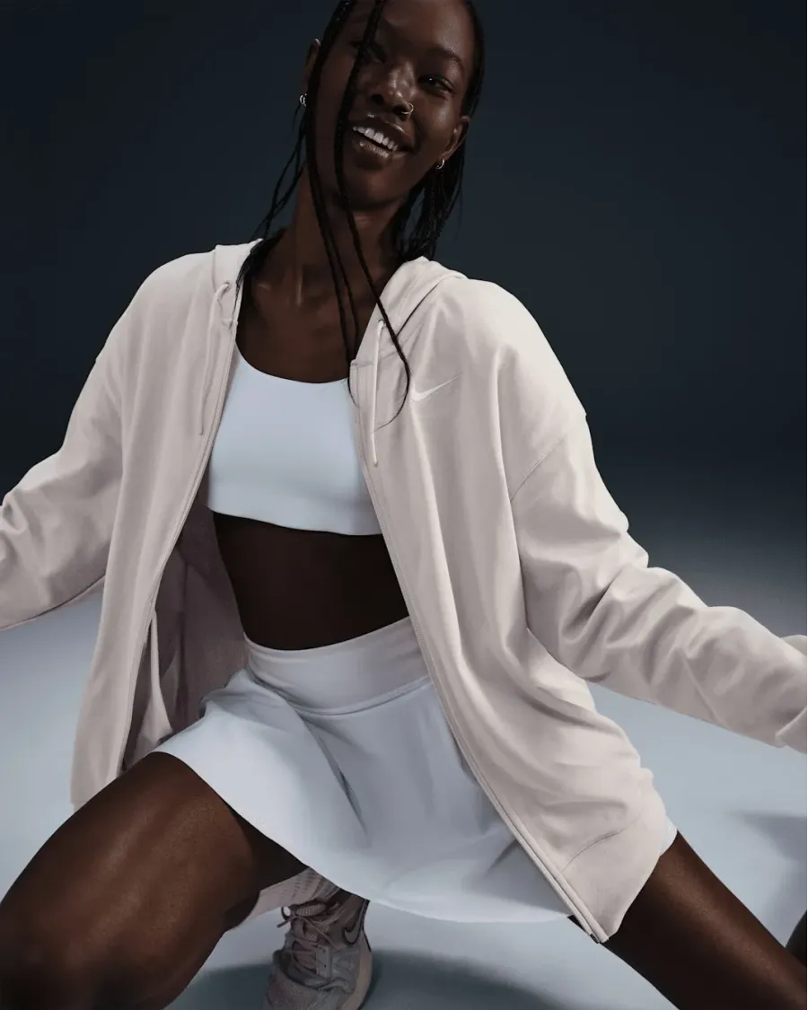 Кофта Nike Sportswear Oversized Jersey Full-Zip DM6415-104