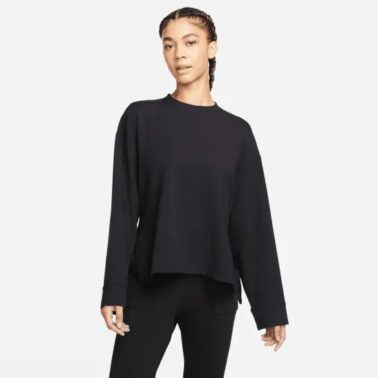 Кофта Nike Dri-FIT Fleece Crew DM7030-010