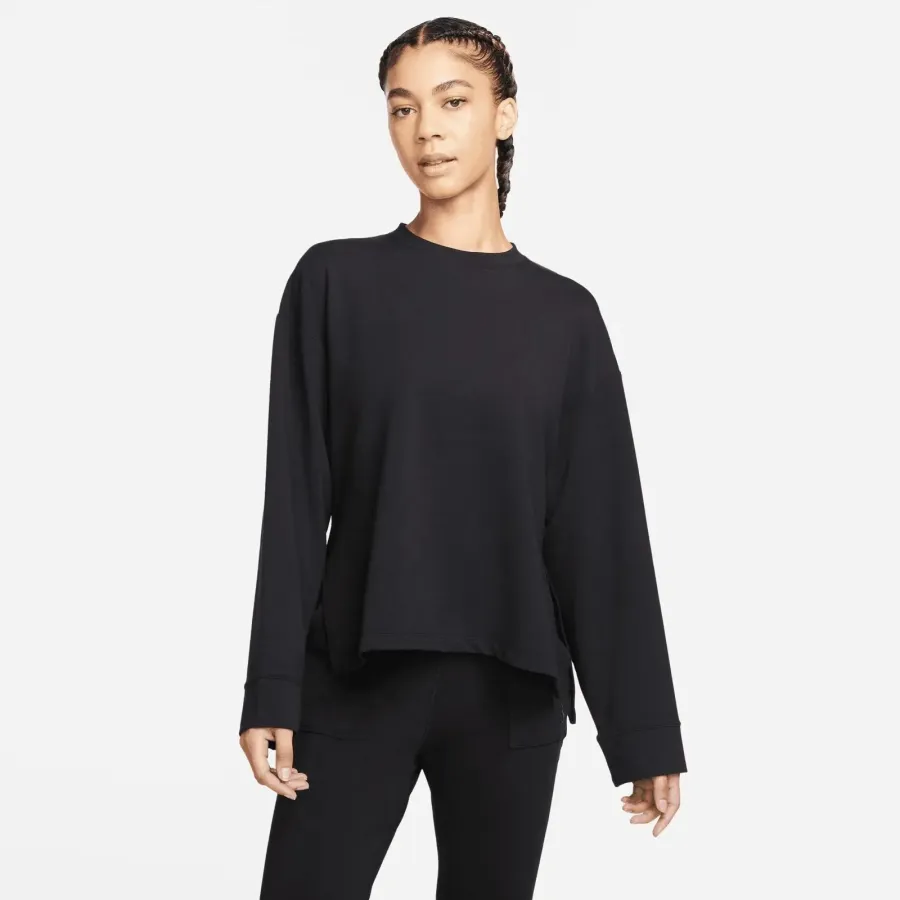 Кофта Nike Dri-FIT Fleece Crew DM7030-010