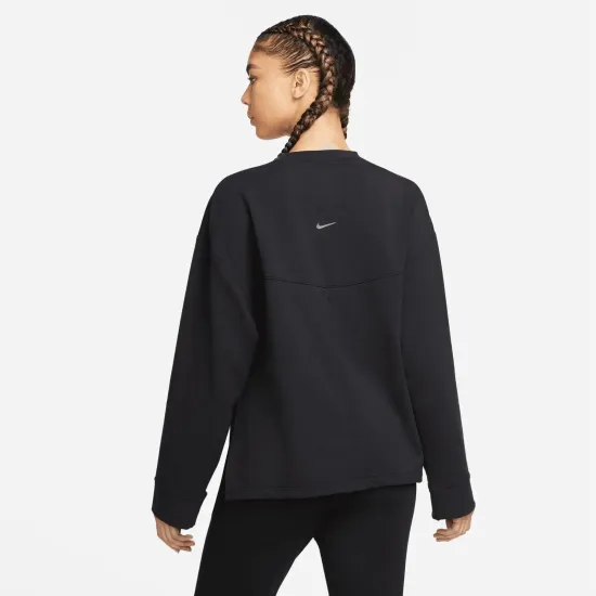 Кофта Nike Dri-FIT Fleece Crew DM7030-010