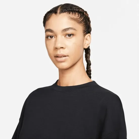 Кофта Nike Dri-FIT Fleece Crew DM7030-010