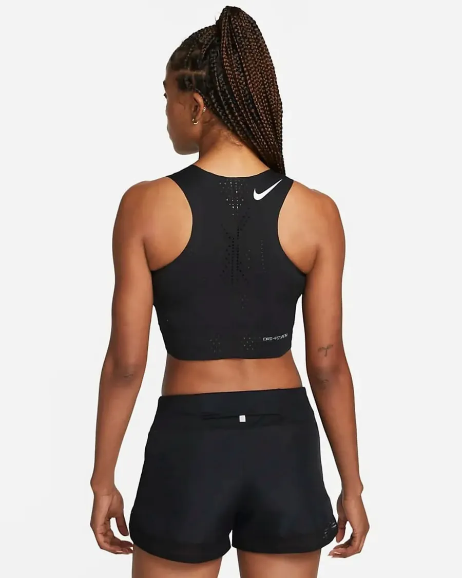 Топ Nike Dri-FIT ADV Aeroswift Crop DM8728-010