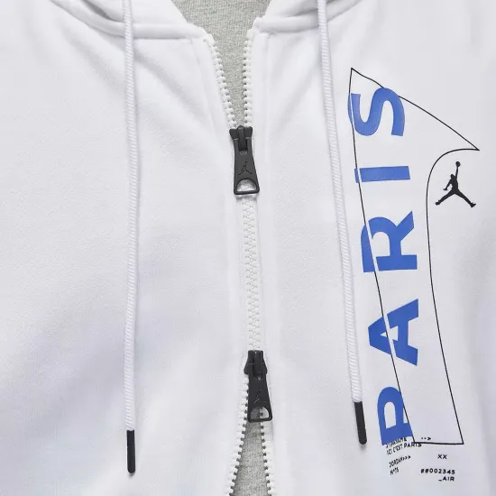 Кофта Nike Air Jordan Paris Saint-Germain Full-Zip Fleece DN6150-100