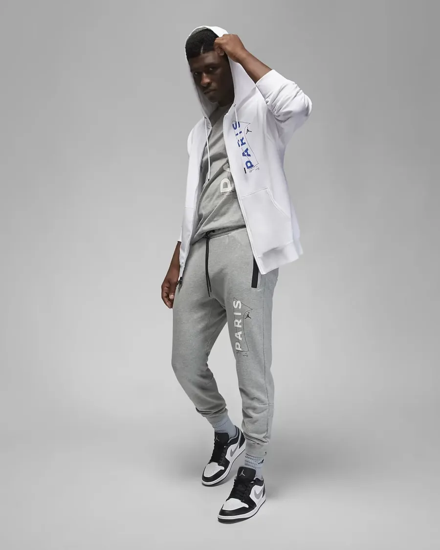 Кофта Nike Air Jordan Paris Saint-Germain Full-Zip Fleece DN6150-100
