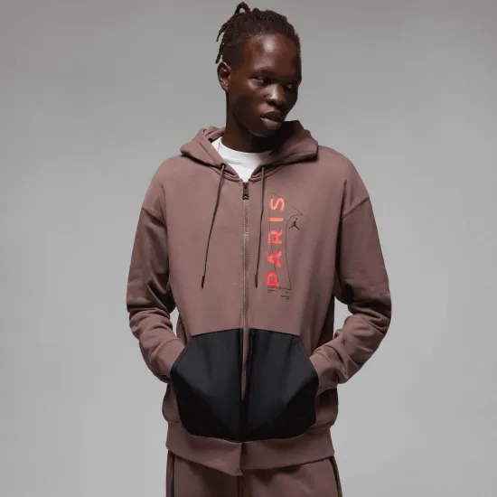 Кофта Nike Air Jordan Paris Saint-Germain Full-Zip Fleece DN6150-291