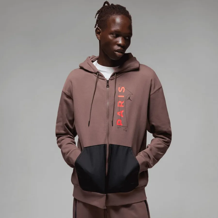 Кофта Nike Air Jordan Paris Saint-Germain Full-Zip Fleece DN6150-291