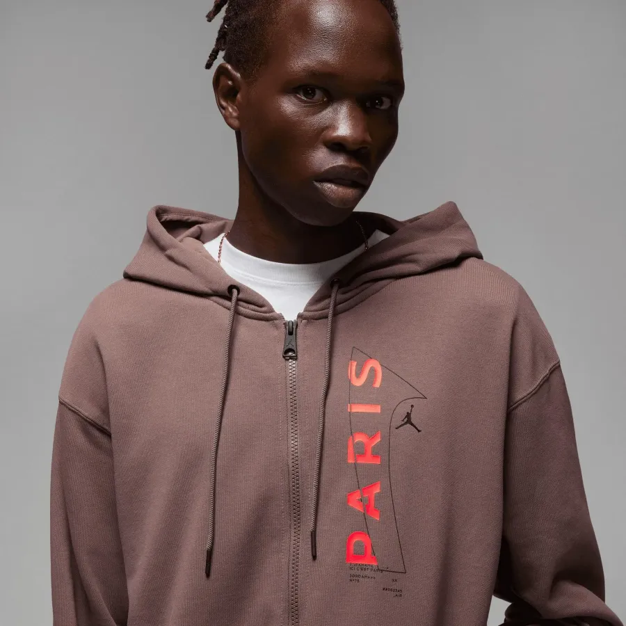 Кофта Nike Air Jordan Paris Saint-Germain Full-Zip Fleece DN6150-291