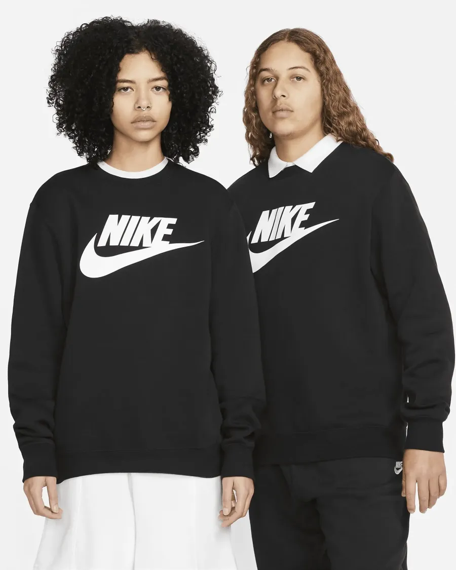 Кофта Nike Sportswear Club Fleece Futura Logo Crewneck DQ4912-010