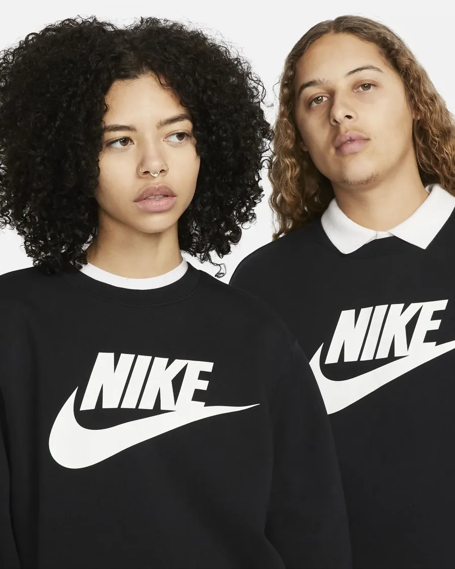 Кофта Nike Sportswear Club Fleece Futura Logo Crewneck DQ4912-010