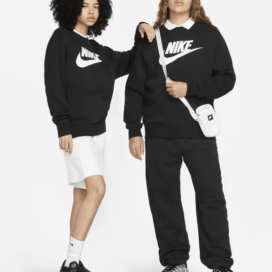 Кофта Nike Sportswear Club Fleece Futura Logo Crewneck DQ4912-010