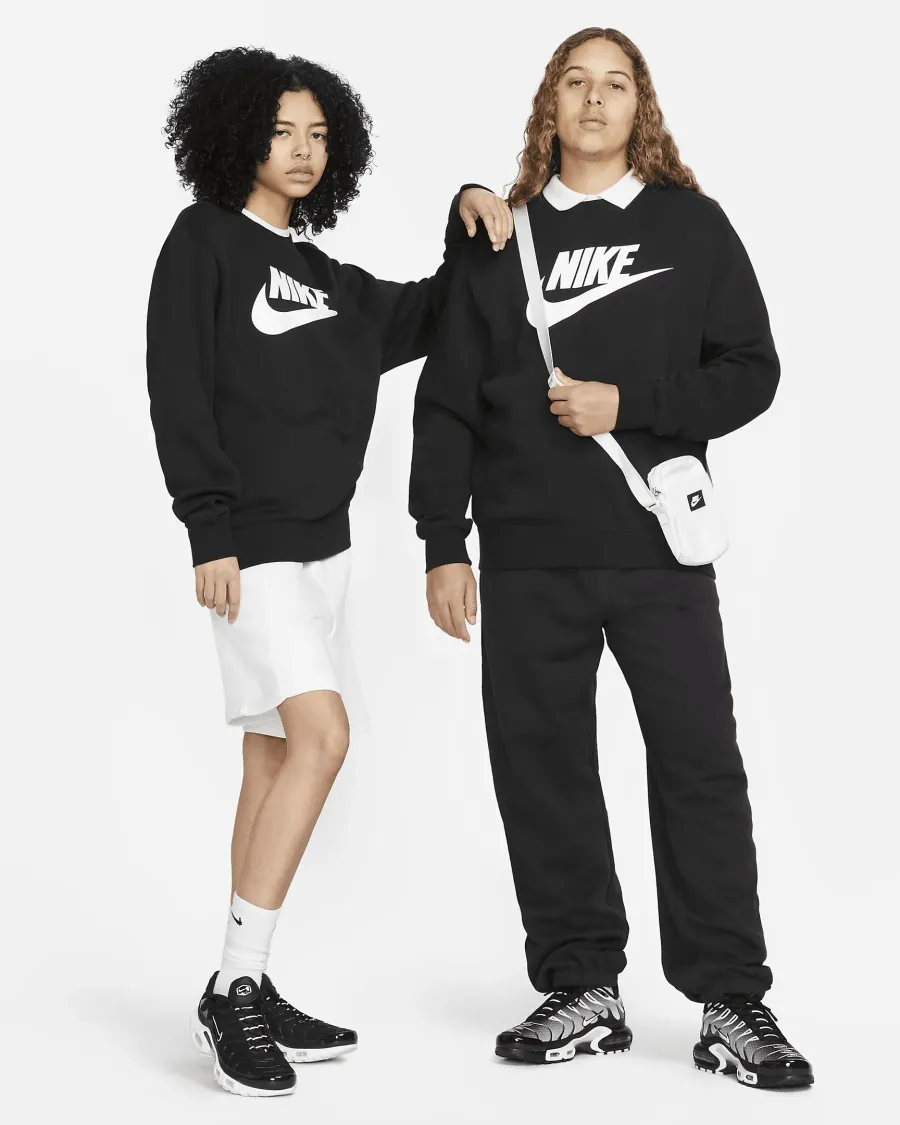 Кофта Nike Sportswear Club Fleece Futura Logo Crewneck DQ4912-010
