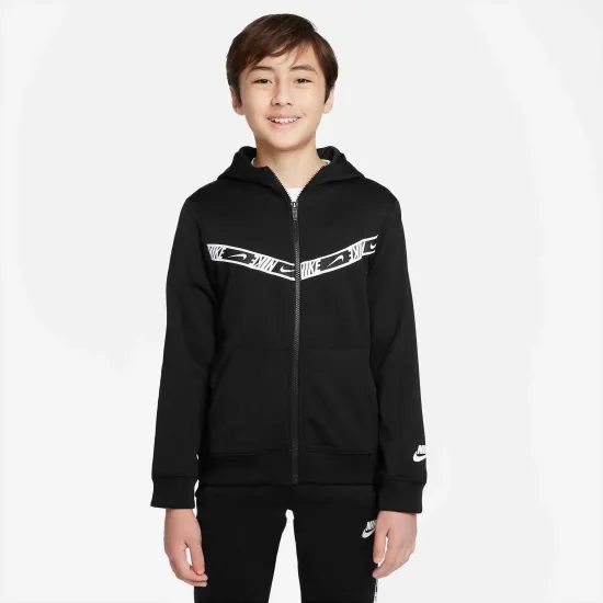 Толстовка Nike Repeat Full-Zip Hoodie Youth DQ5100-010