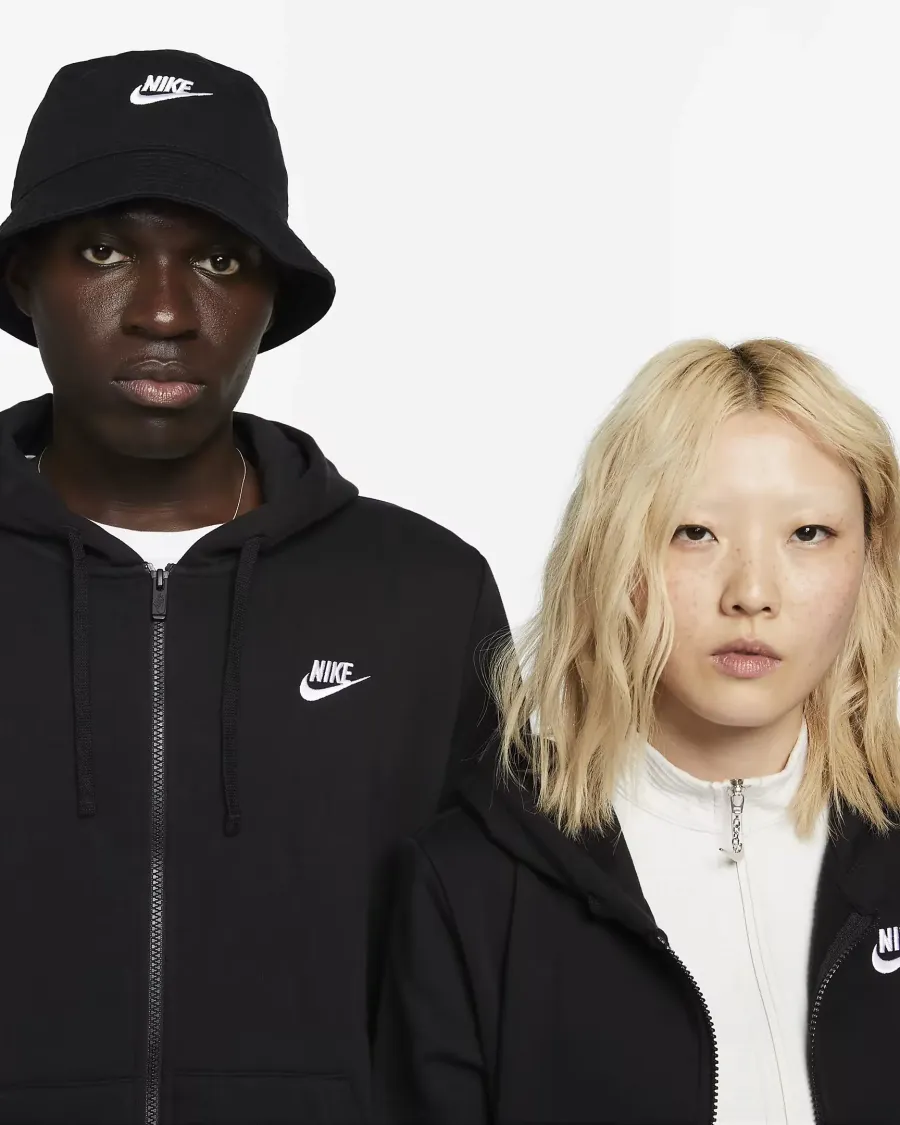 Кофта Nike Sportswear Club Fleece Full-Zip DQ5471-010