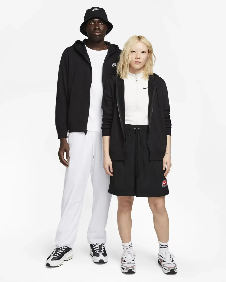 Кофта Nike Sportswear Club Fleece Full-Zip DQ5471-010