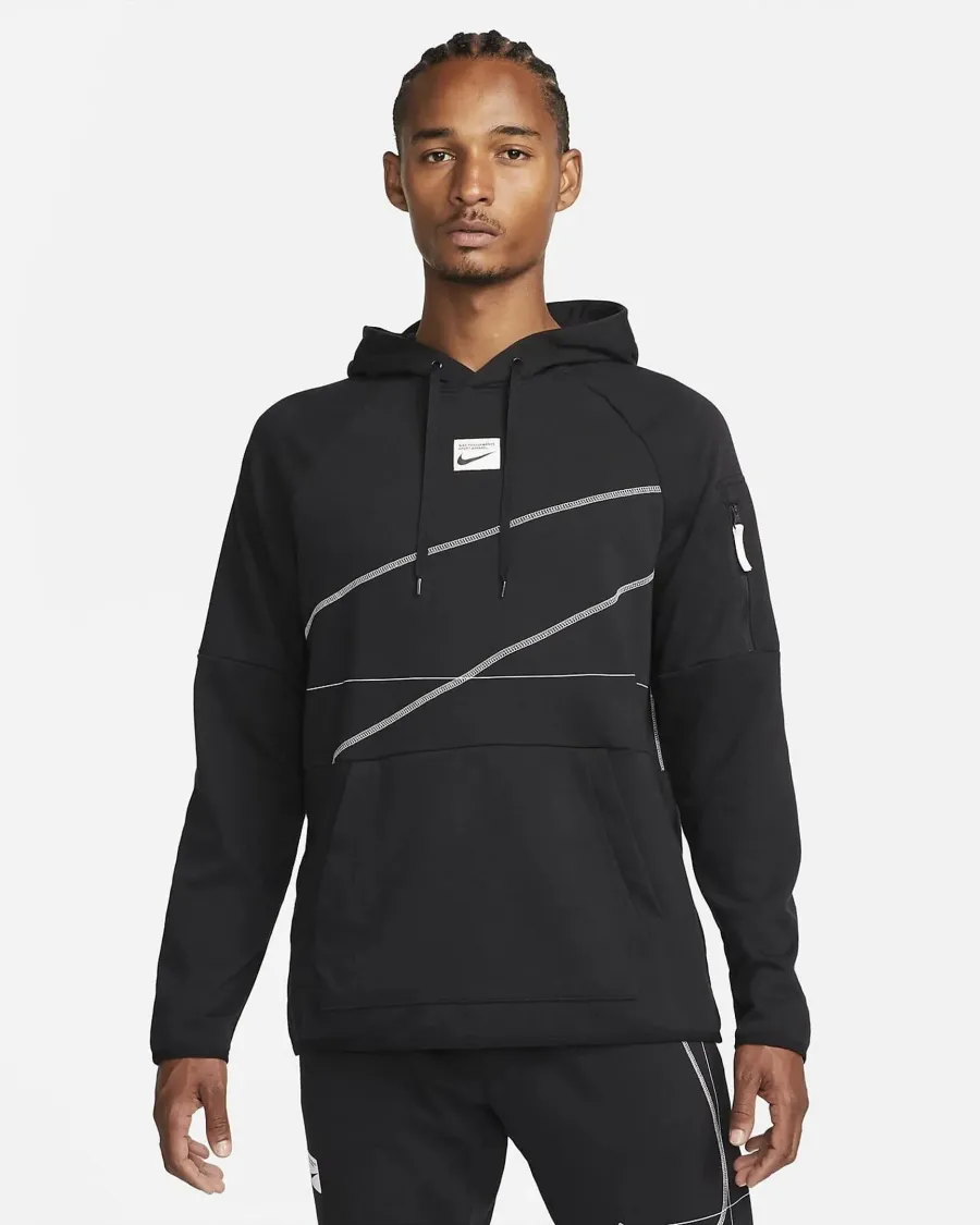 Кофта Nike Dri-FIT Fleece Pullover Fitness DQ6620-010