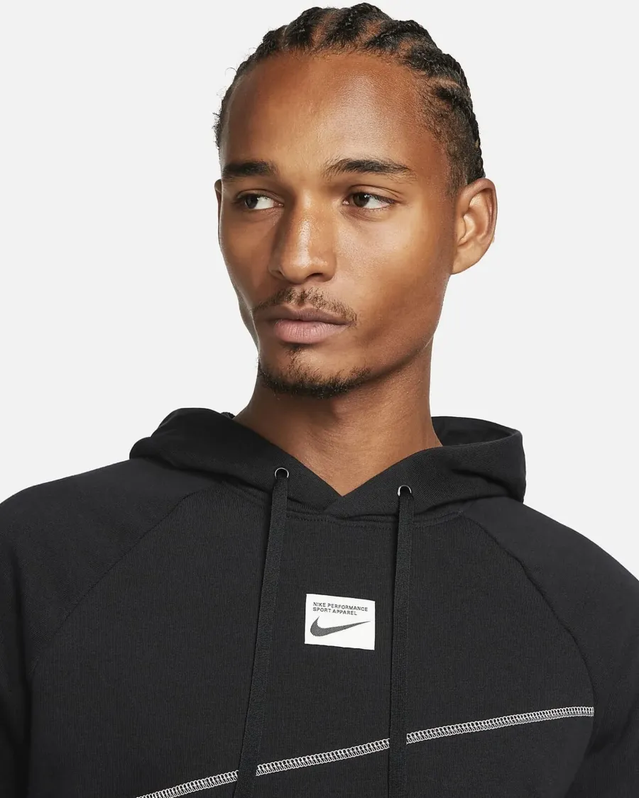 Кофта Nike Dri-FIT Fleece Pullover Fitness DQ6620-010