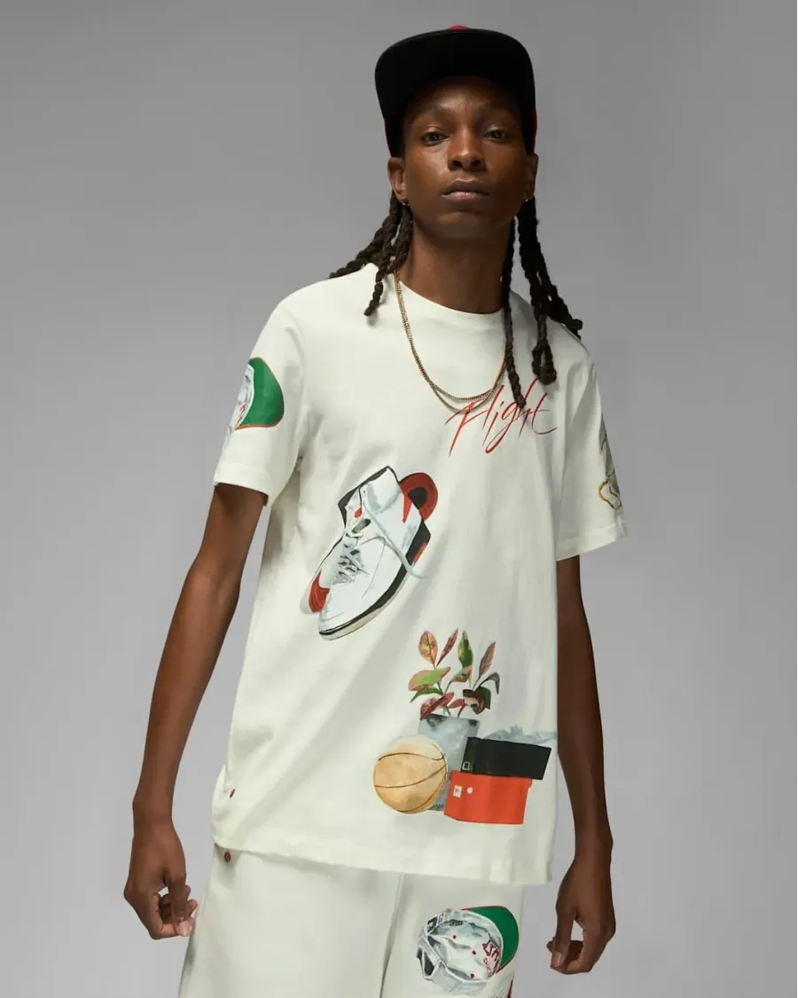 Футболка Nike Air Jordan Flight Artist Graphic DQ7378-133