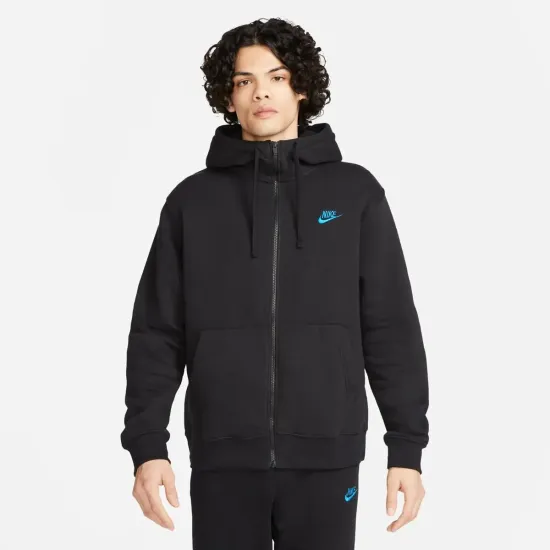Кофта Nike Sportswear Club Full-Zip Fleece DQ8384-011