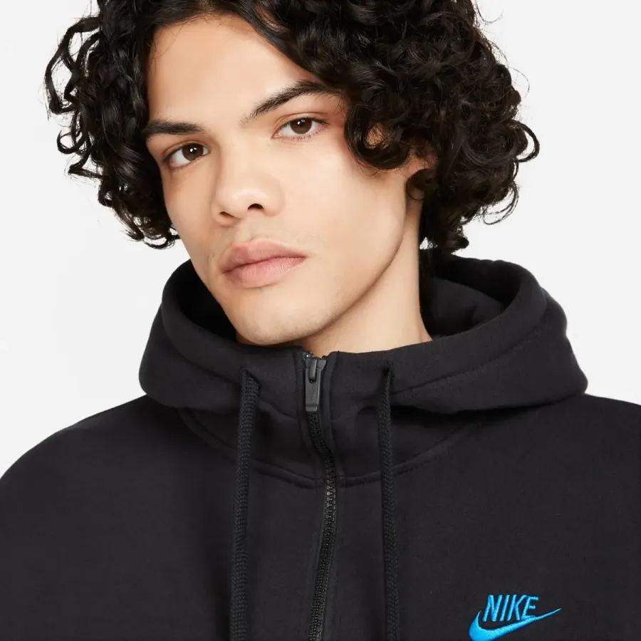 Кофта Nike Sportswear Club Full-Zip Fleece DQ8384-011