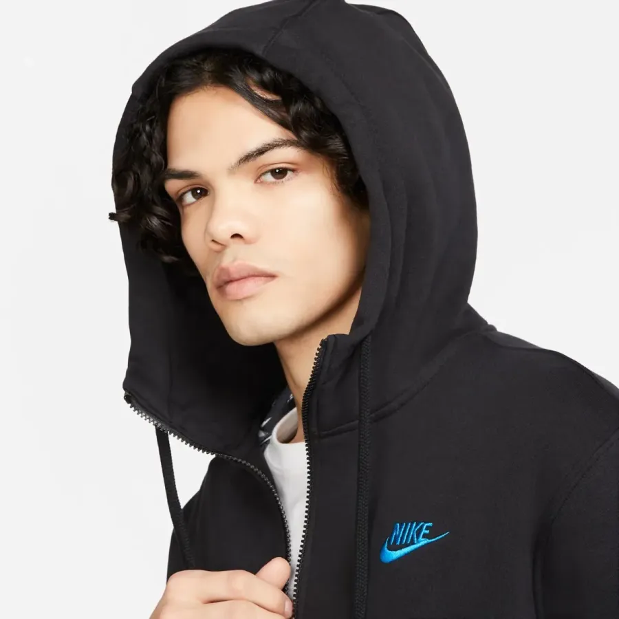 Кофта Nike Sportswear Club Full-Zip Fleece DQ8384-011