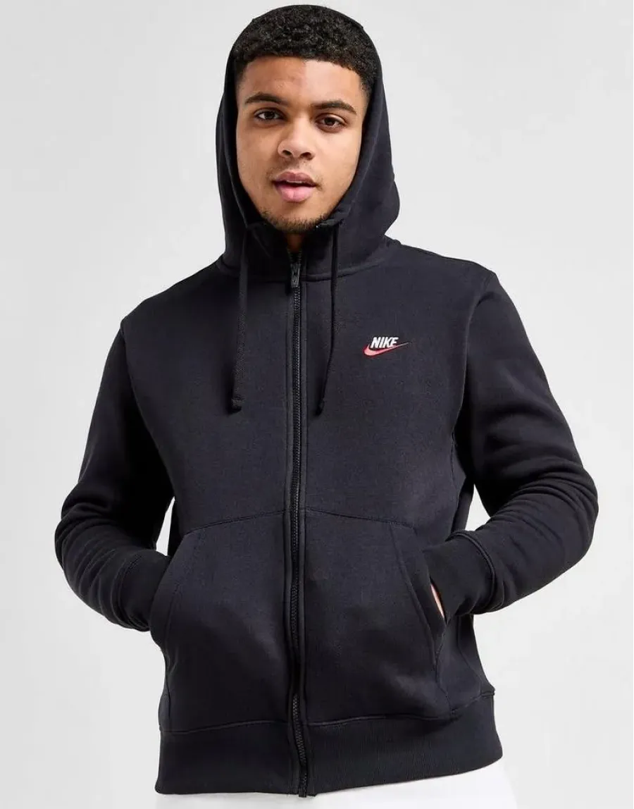 Кофта Nike Sportswear Club Full-Zip Fleece DQ8384-012