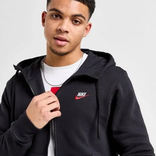 Кофта Nike Sportswear Club Full-Zip Fleece DQ8384-012