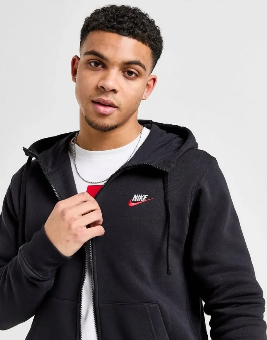 Кофта Nike Sportswear Club Full-Zip Fleece DQ8384-012