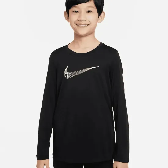 Лонгслів Nike Dri-FIT Long Sleeve Training Top Youth DQ8811-010