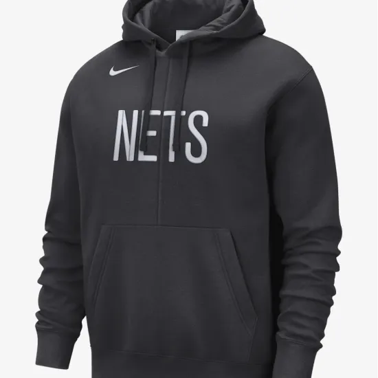Кофта Nike Brooklyn Nets Courtside Fleece DR9318-060