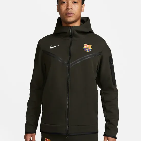 Худі Nike FC Barcelona Tech Fleece Windrunner DN3084-063 DV5554-355