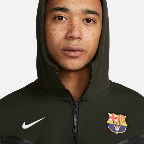 Худі Nike FC Barcelona Tech Fleece Windrunner DN3084-063 DV5554-355